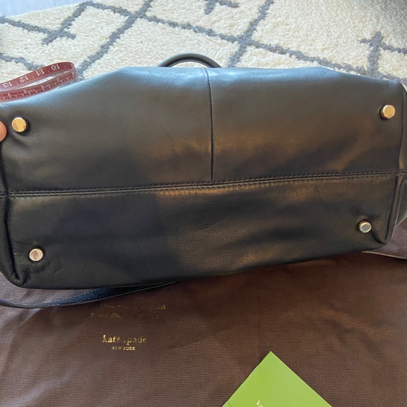 Kate Spade Black Carry-all Shoulder Bag with strap - Picture 14 of 16